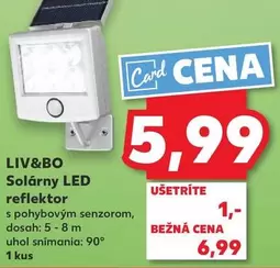 Solárny LED reflektor