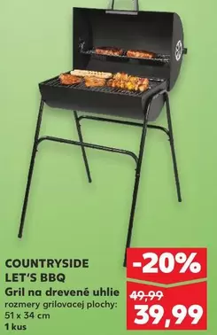 Gril na drevené uhlie