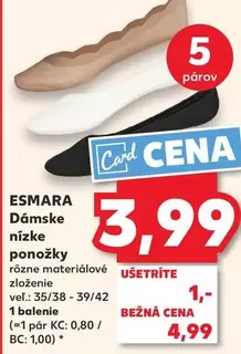 Dámske nízke ponožky