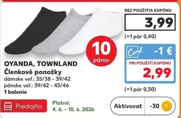 Členkové ponožky