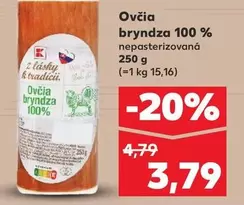 Ovčia bryndza 100 %