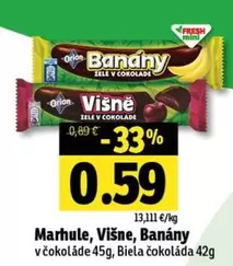 Banány v čokoláde, Višne v čokoláde
