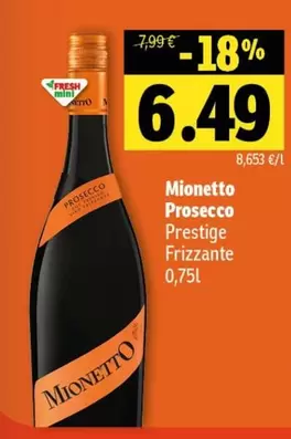 Prosecco -  Prestige Frizzante