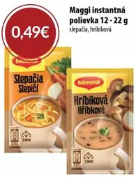 instantná polievka 12 - 22 g