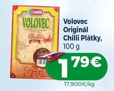 Volovec Originál Chilli Plátky