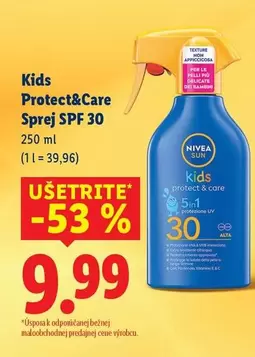 Nivea - Kids Protect&Care Sprej SPF 30