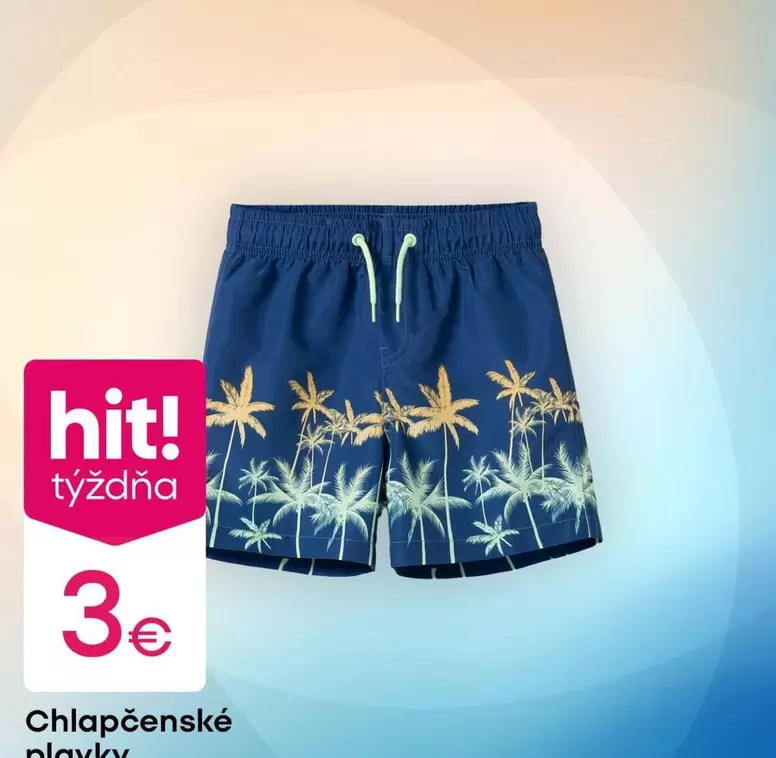 Chlapčenské plavky