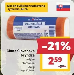 Chute Slovenska bryndza