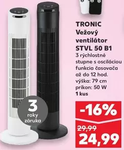 Věžový ventilátor STVL 50 B1