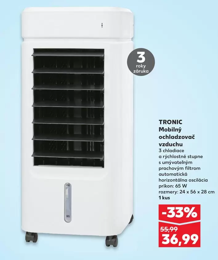 Mobilní ochlazovač vzduchu