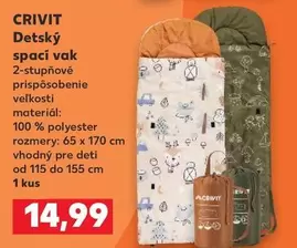 Detský spací vak
