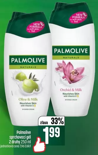 sprchovací gél 2 druhy