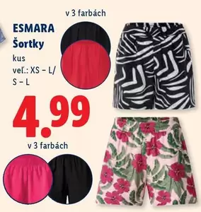 ESMARA Šortky