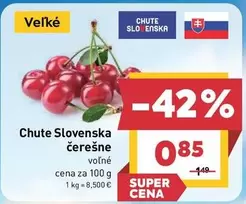 Chute Slovenska čerešne