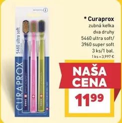 zubná kefka dva druhy 5460 ultra soft / 3960 super soft