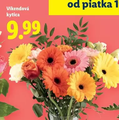 Víkendová kytica