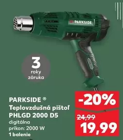 Teplovzdušná pištoľ PHLGD 2000 D5