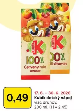 Mix - detský nápoj