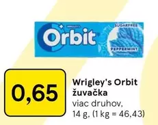 Orbit žuvačka