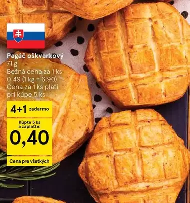 Pagáč oškvarkový