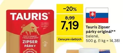 Zipser párky originál