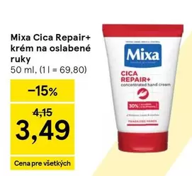 Cica Repair+ krém na oslabené ruky