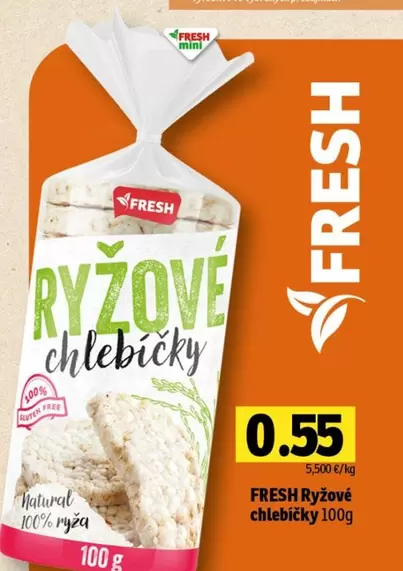 Ryžové chlebíčky