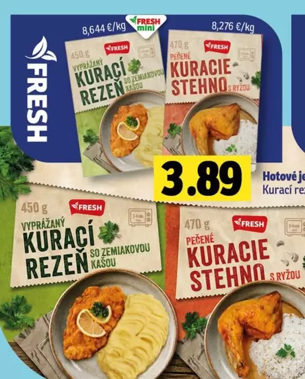 Kuřací řízek / Kuřací stehno