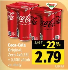 Coca Cola - Original Zero