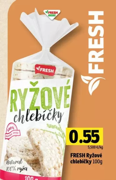 Rýžové chlebíčky