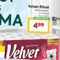 Velvet - toaletný papier 3 vrstvový