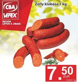 Zolly klobása