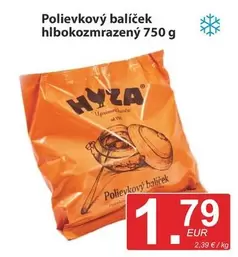 Polievkový balíček hlbokozmrazený