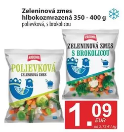 Zeleninová zmes hlbokozmrazená