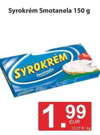 Syrokrém Smotanela