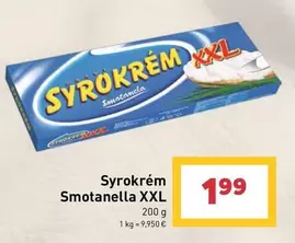 Syrokrem Smotanella XXL