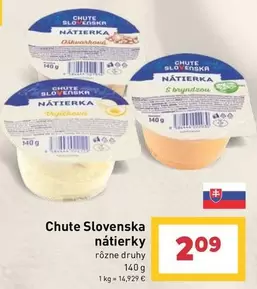 Chute Slovenská nátierky