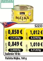 Paštéta Majka, 160 g