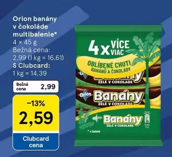 Banány v čokoláde