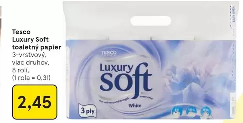 Luxury Soft toaletný papier