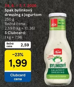 Nova - Spak bylinkový dressing s jogurtem