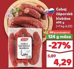 Cabaj čaporská klobása