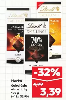 Dark - Hořká čokoláda různé druhy