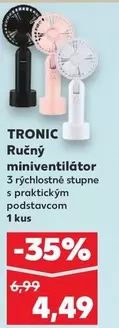 Ručný miniventilátor
