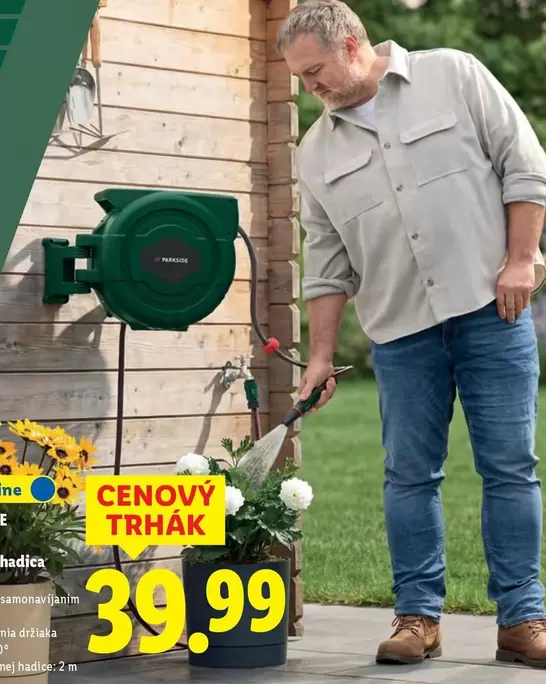 Gardena - Záhradná hadica s navijakom