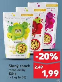 Slaný snack