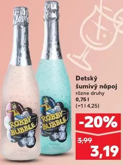 Detský šumivý nápoj