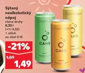 Sýtený nealkoholický nápoj