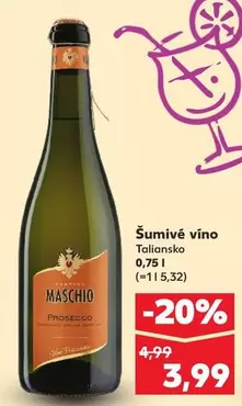Prosecco - Šumivé víno