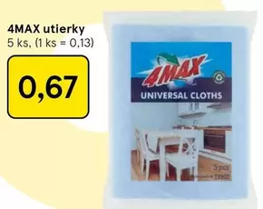4MAX utierky